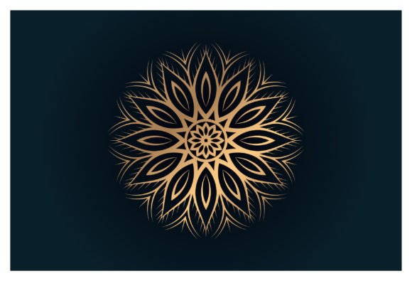 Abstract Circular Decorative in Form