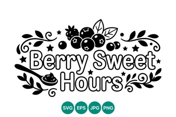 Berry Sweet Hours Graphics for Local Branding