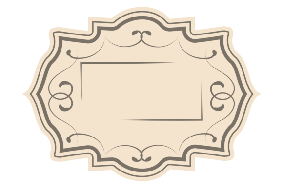 Decorative Vintage Tag Creative Template
