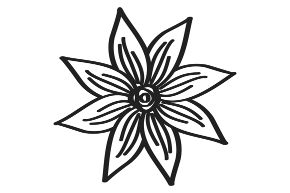 Flower Doodle Graphics for Local Branding