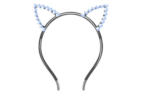 Party Hairband Graphic for Playful Branding
