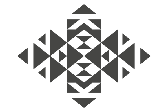Trendy Folk Pattern Element. Decorative